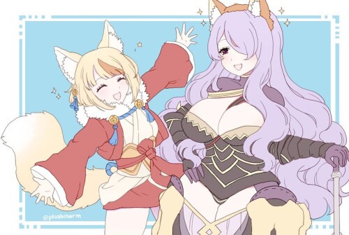  camilla and selkie fire emblem and 2 more drawn by plushcharm sample bdbc539f562fa15db2a15acf815080