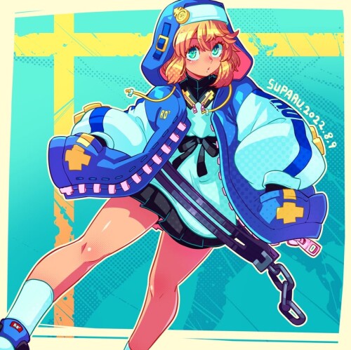  bridget guilty gear and 1 more drawn by suparu detteiu sample 0b9d84c28bbdd0d0c44e8c9f3a2275d1