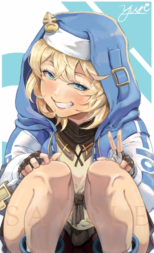  bridget guilty gear and 1 more drawn by yusi yushiart 1fc19365489c643396e64b4f5204a0f8