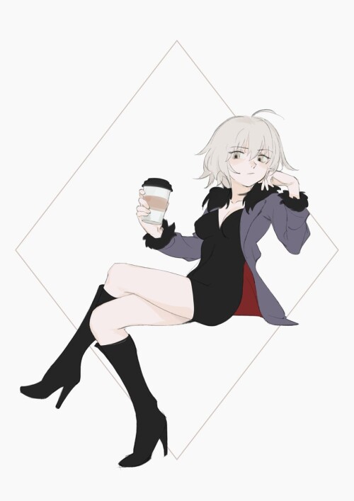  jeanne d arc alter and jeanne d arc alter fate and 1 more drawn by milim nova sample 8935d65ff3040a