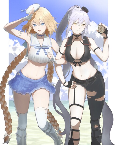 jeanne d arc alter jeanne d arc jeanne d arc alter and jeanne d arc fate and 1 more drawn by ryotar