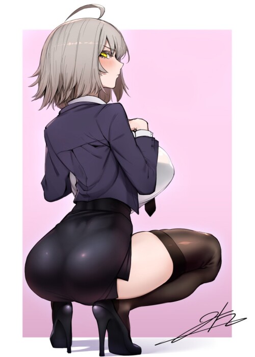  jeanne d arc alter and jeanne d arc alter fate and 1 more drawn by j k sample 1289511a76d73801ba551