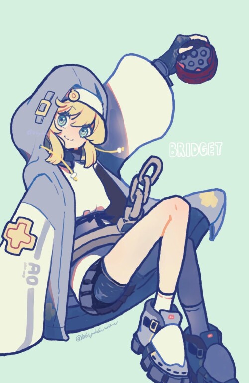  bridget guilty gear and 1 more drawn by b6syakefureeku sample 7d06a81e3749d22905b1ab6f18c28b88