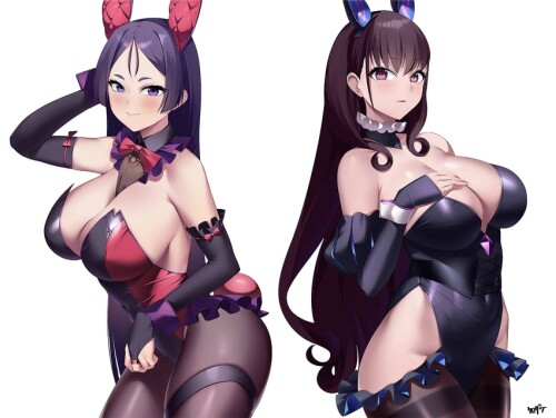  minamoto no raikou and murasaki shikibu fate and 1 more drawn by kurozawa yui sample 99126cbb514b58