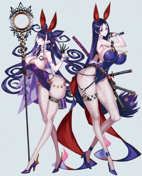  minamoto no raikou and murasaki shikibu fate and 1 more drawn by honjou raita sample 829641bb9096e6