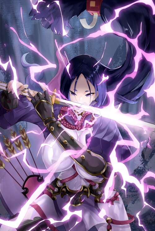  minamoto no raikou fate and 1 more drawn by chankuro sample c52f19346e3b6bb14ccfee1e8a802ee7