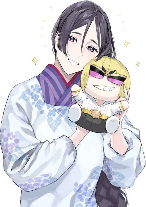  minamoto no raikou sakata kintoki and minamoto no raikou fate and 1 more drawn by nakuta a8e45f794f