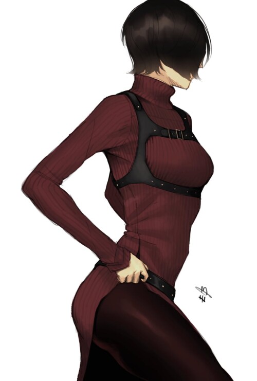 ada wong resident evil and 2 more drawn by ericson blum sample e44addc777c1ddc588eea8ea4b4ad2dc