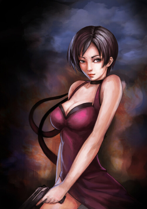  ada wong resident evil and 1 more drawn by cloud k sample 4432a7c187e62ca6a748794e7422b257