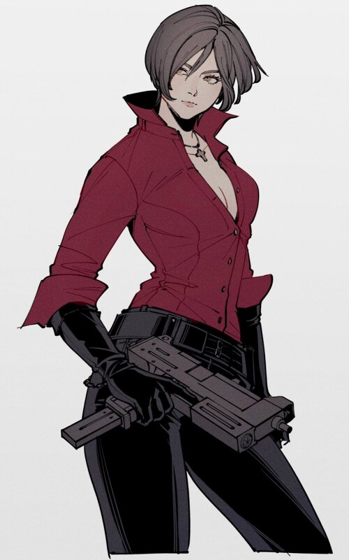  ada wong resident evil and 1 more drawn by oimo oimkimn sample 27436174ccd03939c3229b08ad45886e
