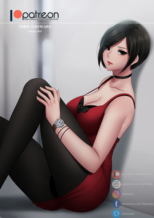  ada wong resident evil and 2 more drawn by gantsuki 2fce377b34568dcbc5982bf7b4f41bed
