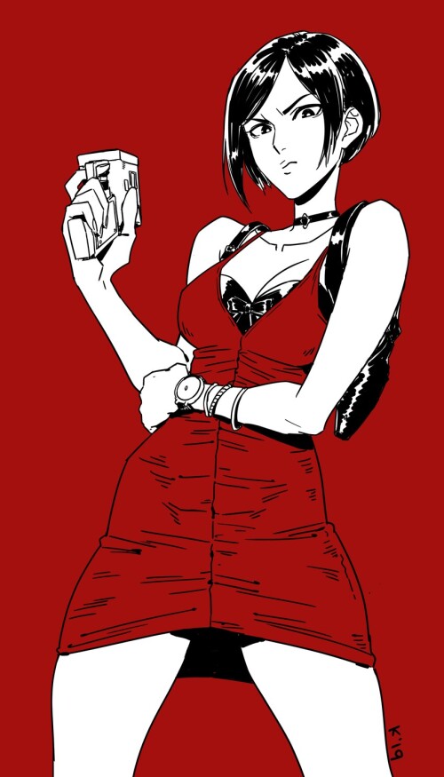  ada wong resident evil and 2 more drawn by kinuko kinucakes sample 4d91d791856cedecfe6788b60580983a