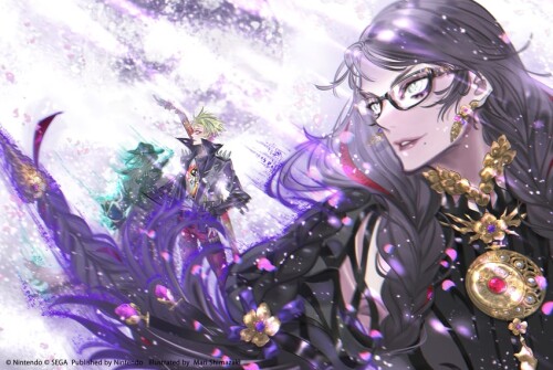  bayonetta luka redgrave and viola bayonetta and 1 more drawn by shimazaki mari sample ec134a0d75cd3