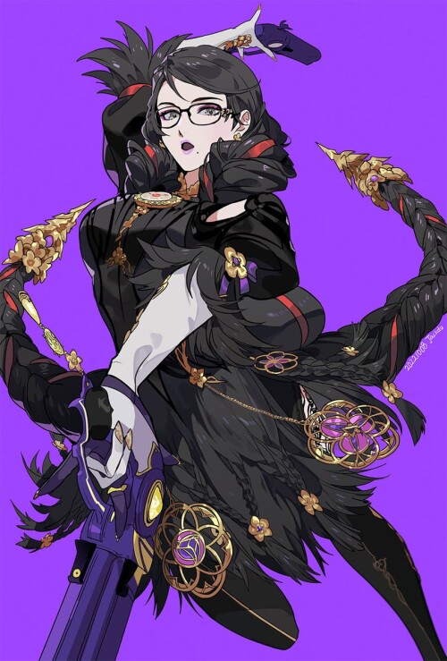  bayonetta bayonetta and 1 more drawn by byuub sample 62261b634759f183a328ac70e76e4eb3