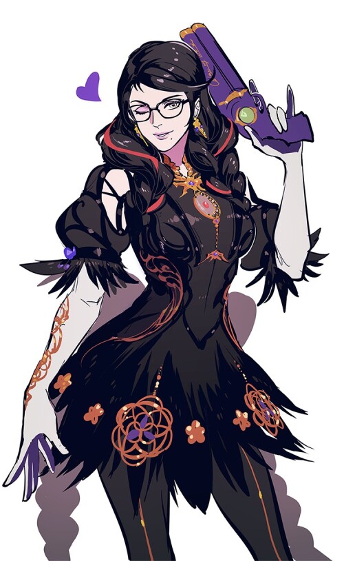  bayonetta bayonetta and 1 more drawn by byuub 56d172eee6d8e34c7237fc2eda0cb60b