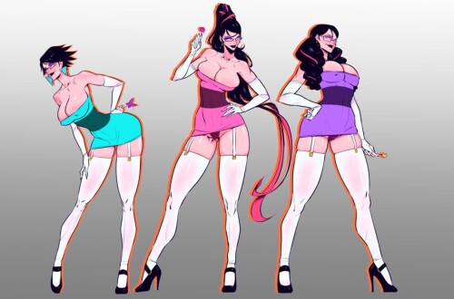  bayonetta bayonetta and 4 more drawn by panda rojo art sample 2823e8eefc5fdc5a7174531b5661a380