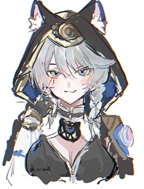  cipher honkai and 1 more drawn by i ruka82 ae6ea07ce0384cbba68dd48ae055c8d1