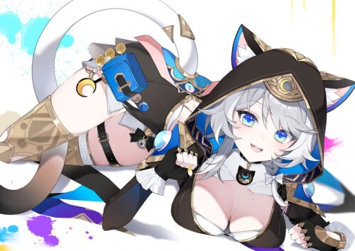 cipher honkai and 1 more drawn by kom376986 sample ca2e10e46cf7efef6fd908804d63c383