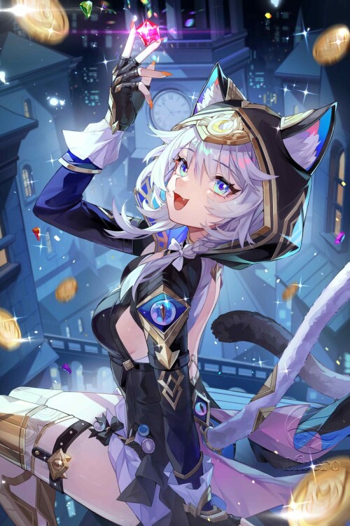  cipher honkai and 1 more drawn by libero art 558bbfffeb9d9adb4420a528c561442a