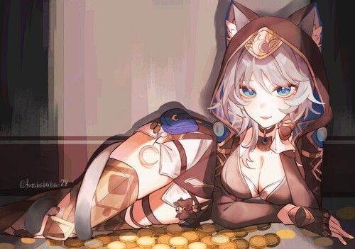  cipher honkai and 1 more drawn by futabababa 28 sample 7238663404e26469905a6d465cc01cba