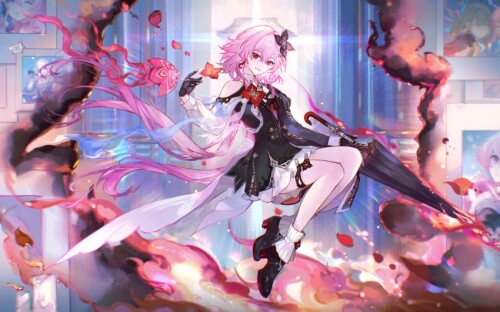  march 7th evernight and evey honkai and 1 more drawn by sanmen sample 717baa63543deb90ed2041d70a882