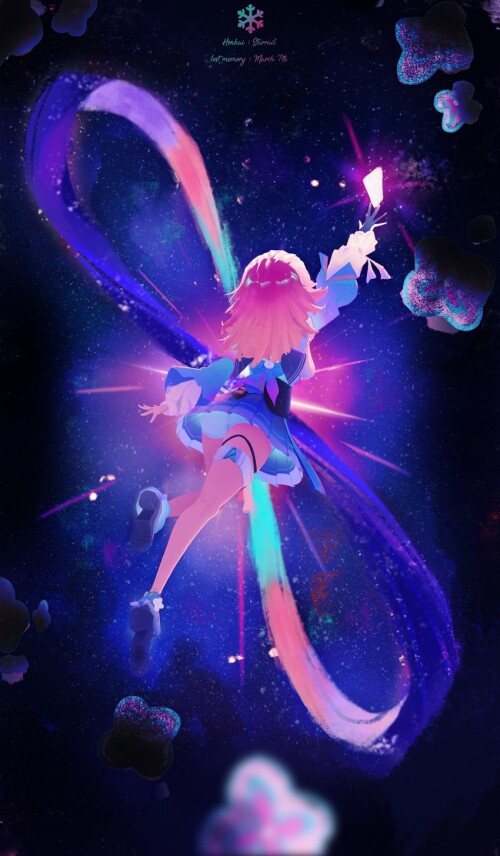  march 7th honkai and 1 more drawn by mmin sample 123c6ab568a4339acd56e928cb88c1ef