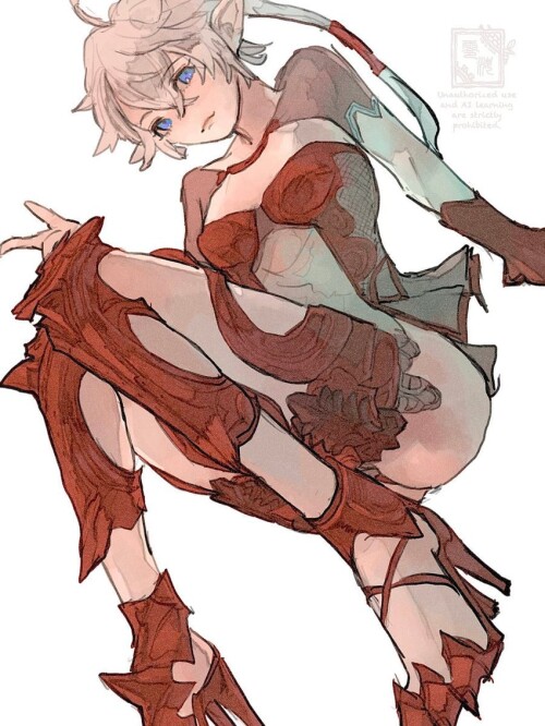  alisaie leveilleur final fantasy and 1 more drawn by zerou pan sample aef758078bc7479dc90ae85f1099e