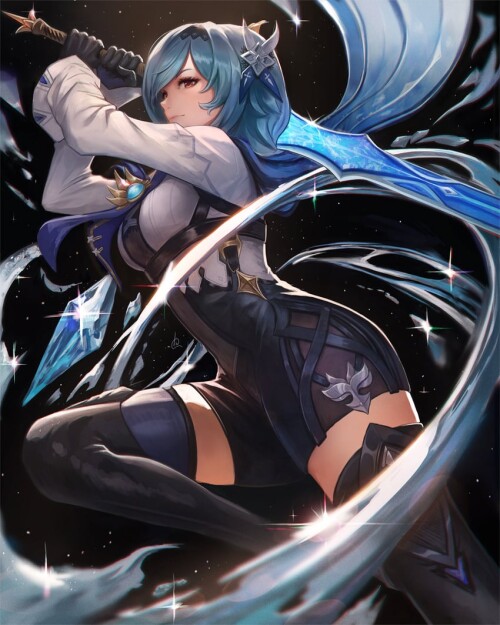  eula genshin impact drawn by dan dautov sample 07ecab7ede2332a53da80f30c853bad2