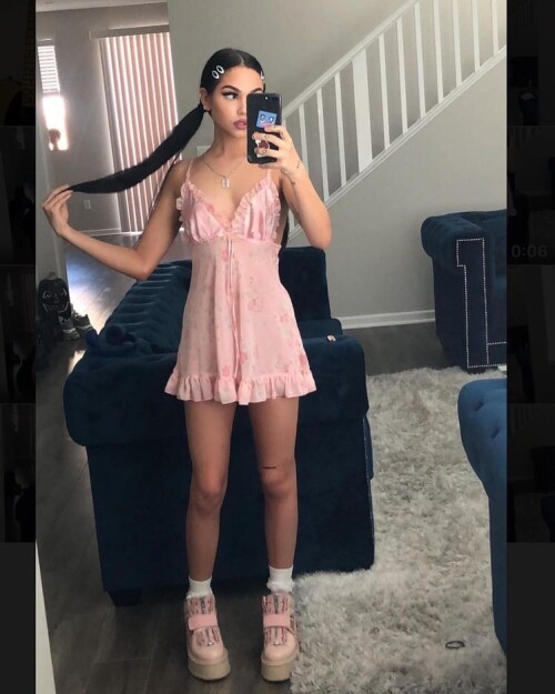65rmln l 936x936 dress pink maggie+lindemann cute harajuku shoes platform+shoes