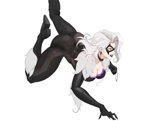  black cat and felicia hardy marvel and 2 more drawn by smurtz sample 73d5700f496ae305ac880bb4f1685c