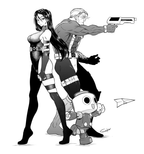  psylocke servbot and cable marvel and 5 more drawn by shukeiart sample d8b0a39a730f312f4cf71c65f598