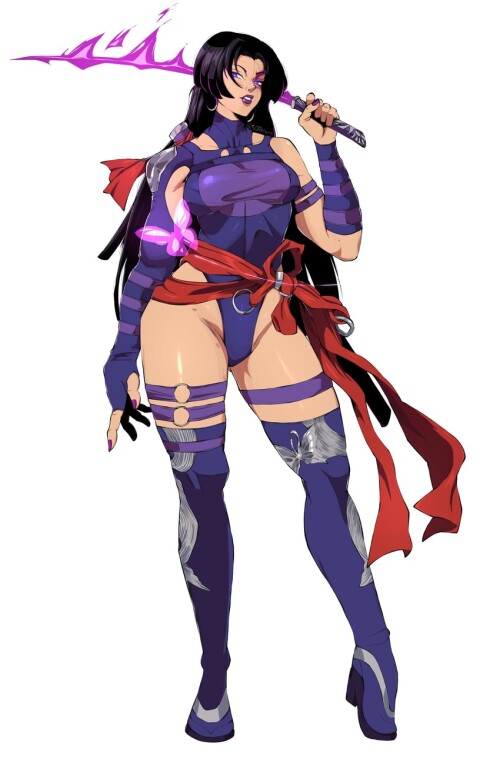  psylocke marvel and 2 more drawn by sottart sample 3b27b93fdb5b97eb446dea17f952a4ef