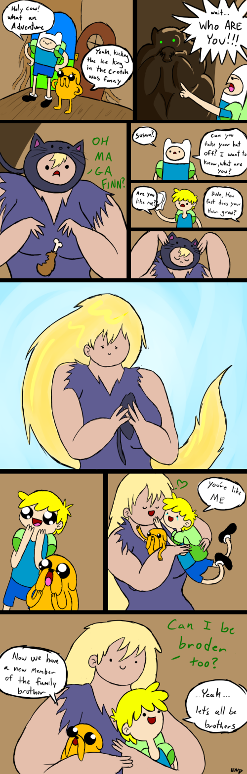Susan Strong happy comic