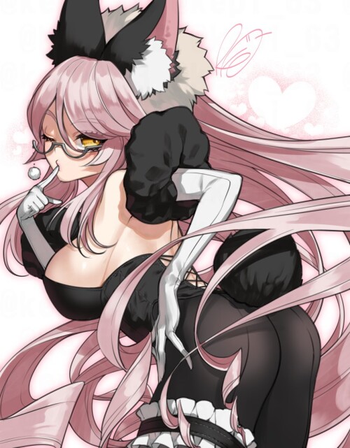  tamamo and koyanskaya fate and 1 more drawn by rkp 36216a81ea18149bad4e717697ce2c68