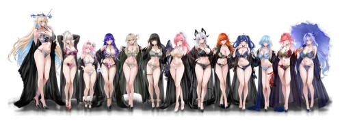  zani changli chisa aemeath shorekeeper and 8 more wuthering waves drawn by m 1n910 sample af7817db0