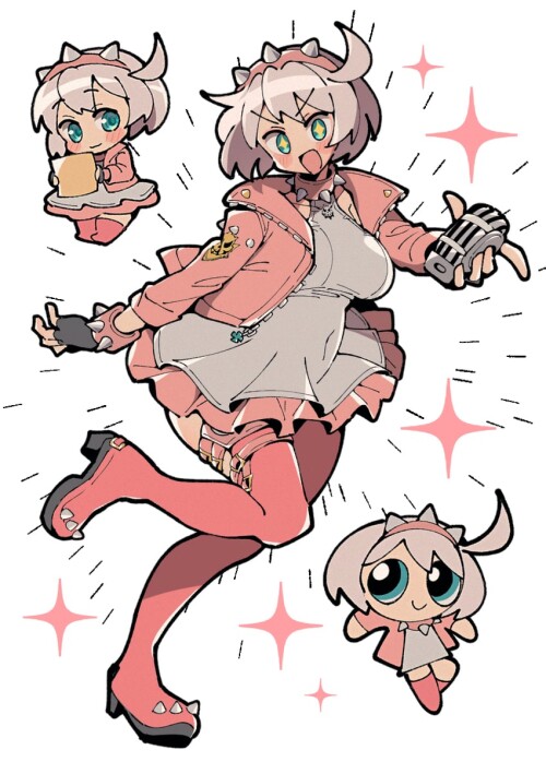  elphelt valentine guilty gear and 2 more drawn by itsuka neru sample 8529b6f62262382455f04303fd7b79