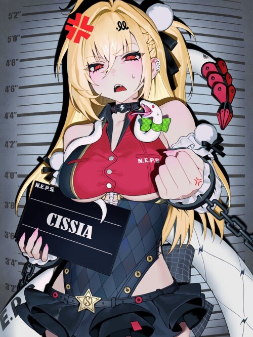  cissia and chalky zenless zone zero drawn by gyuing666 sample 4a558b8f55ae141019464c4f46aa2f46