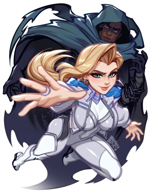  dagger and cloak marvel and 1 more drawn by blushyspicy sample a1f6f72c6e3bc837e7be93d23774ab80