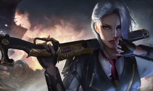  ashe overwatch and 1 more drawn by wang chen sample 87d78f75a8e1317bbd446e88d7548d4f