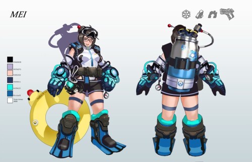  mei overwatch and 1 more drawn by vikiye sample 1d95290c1bd0b1889cd6c0b0af85ab44
