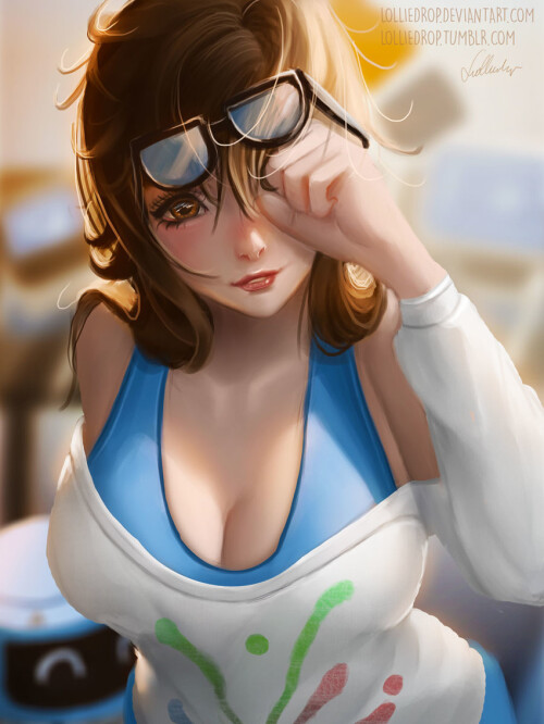  mei snowball and pajamei overwatch and 1 more drawn by lolliedrop sample 044e95fce2249ff952344cab00