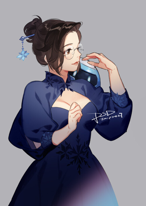  mei and snowball overwatch and 1 more drawn by psd psdgai 93dca59aa32085de4da7fd447d706dbb