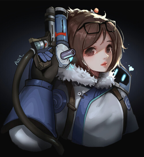  mei and snowball overwatch and 1 more drawn by kiyomasa ren sample 9c36ff04360d43401c5f51ad698a06cc