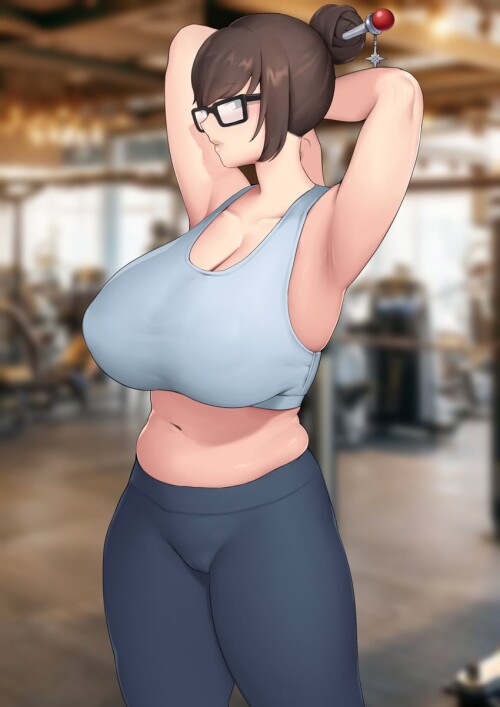 mei overwatch and 1 more drawn by moebell sample 75b9ccd3ded4af2563c06d76212658e6