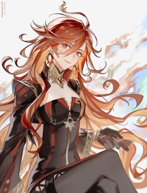  mavuika genshin impact drawn by iamkumaaa sample 054b3e6a4cd84568069a978b0f3ae92d