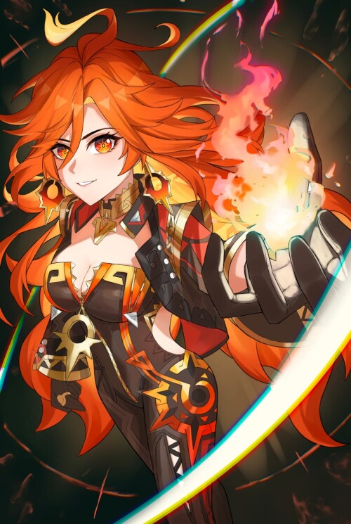  mavuika genshin impact drawn by mizuna lo0hk sample fe43f93bb298ae86ccbde1ade39a3dce