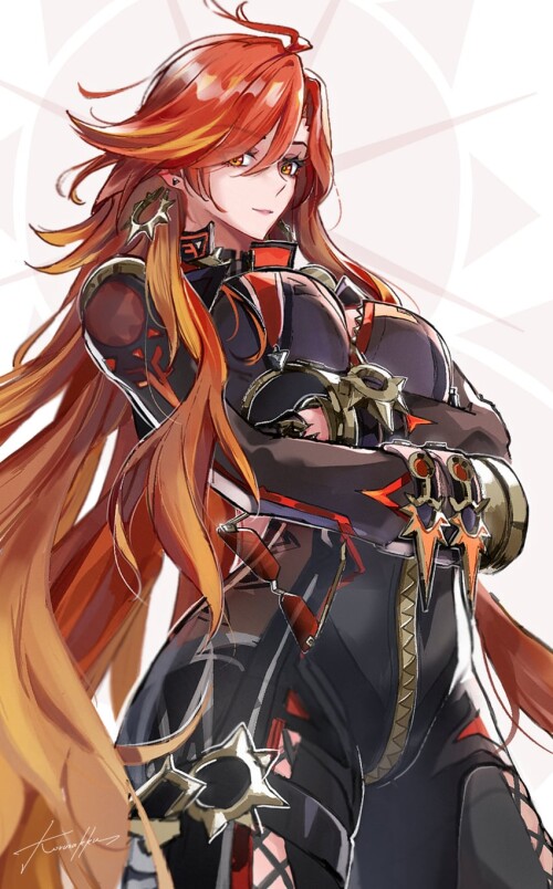  mavuika genshin impact drawn by korusakku sample 051905f9f35bf57a3b594e045ca99552