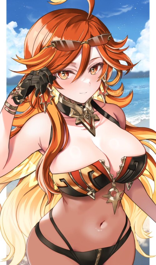  mavuika genshin impact drawn by seiru prairie 26068852a35df9bc8183414be57fa83a