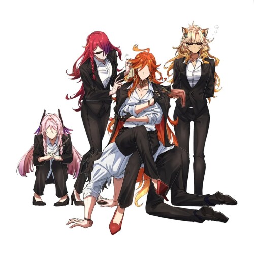  mavuika kinich xilonen citlali and chasca genshin impact drawn by yuka pixiv38407039 sample 14b855c