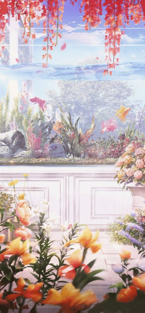 Fairy Koi Encounter Event - Paid Interactive Scene, LIVE BG, Lighting & Motion Poses Pack (330 NTD)